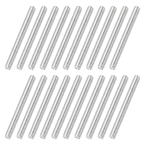 uxcell 20Pcs Fully Threaded Rod M2.5 x 0.45mm Pitch 25mm/1 Inch Threaded - size: M2.5x0.45mmx25mm