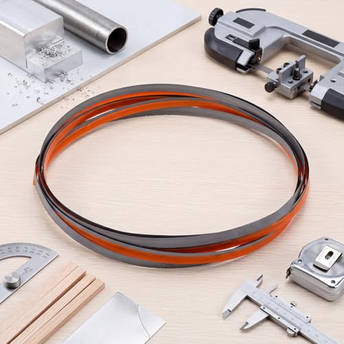 5 Pack Bi-Metal Portable Band Saw Blades, 35-3/8'', 24 TPI - size: 35-3/8'', style: 24 TPI