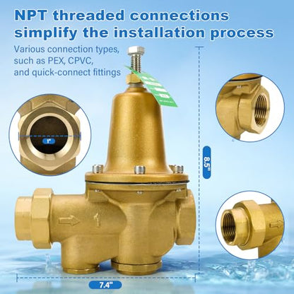 LF25AUB-Z3 1" Pressure Reducing Valve - size: 1