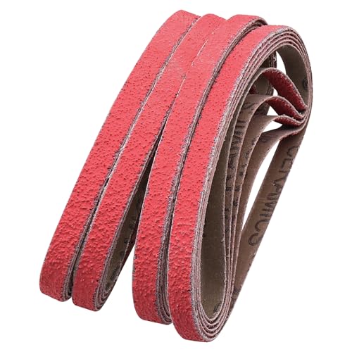 Taokyid 1/2 X 18 Inch Sanding Belts, 40 Grit, 20 Pack - color: 40 Grit (20 pack)