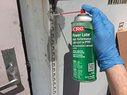 CRC Power Lube Industrial High Performance Lubricant w/PTFE 03045 – [Pack of 12] 11 Wt Oz., High Performance Aerosol Lubricant - style: Lubricant (Pack of 12)