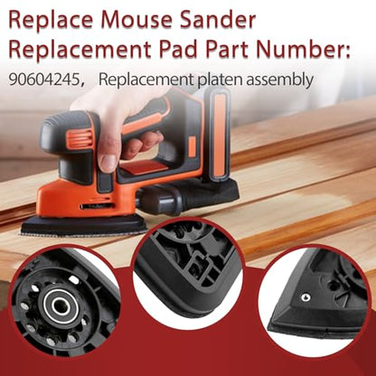 90604245 Fit For Black & Decker Replacement Sander Platen Assembly BDCMS20B BDEMS600