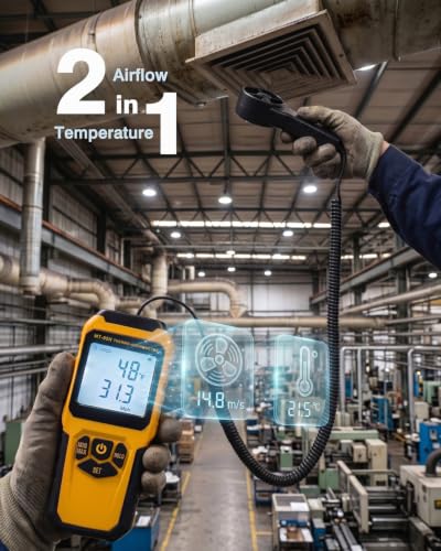 MT-95H Split Thermo Anemometer Wind Speed Gauge