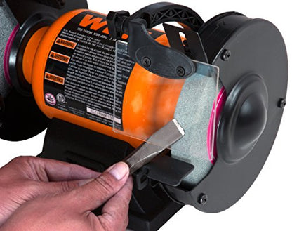 WEN 4276 2.1-Amp 6-Inch Bench Grinder with Flexible Work Light - style: Single Speed