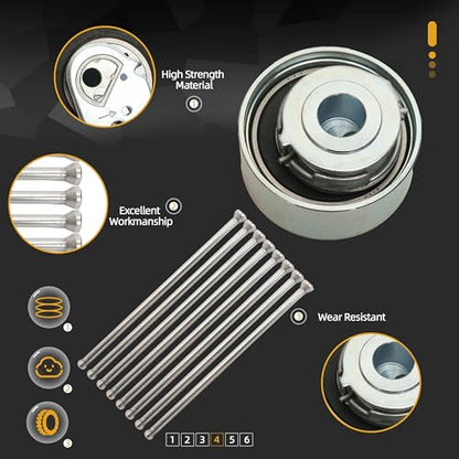 Timing Belt Kit Push Rods Timing Pin Set Pulleys for Deutz F2L1011