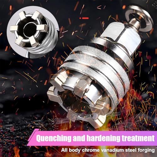 ZIMISI Universal Socket Wrench, 10-19mm Magic Sleeve Tool (Sockets) - size: Socket Wrench