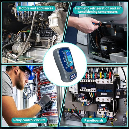Megohmmeter Insulation Resistance Tester M500 Megohmmeter 0 to 1000MΩ