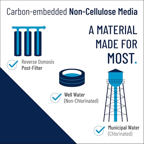 Pentair Pentek NCP-10 10" x 2.5" Carbon Water Filter, Pack of 2 - size: Pack of 2, style: 10" x 2.5"
