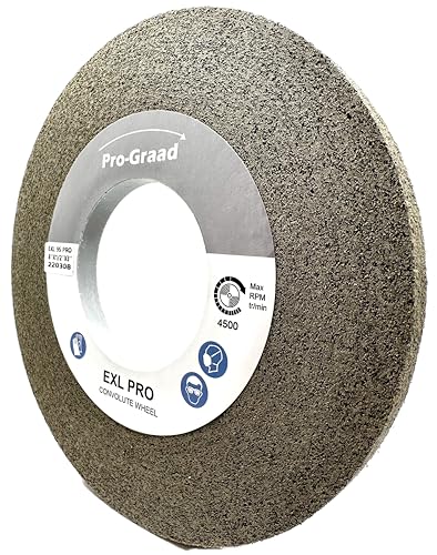 EXL PRO Deburring Wheel 8" x 1/2" x 3", 9S Fine, 94907 - style: 8" x 1/2" x 3" 9S Fine