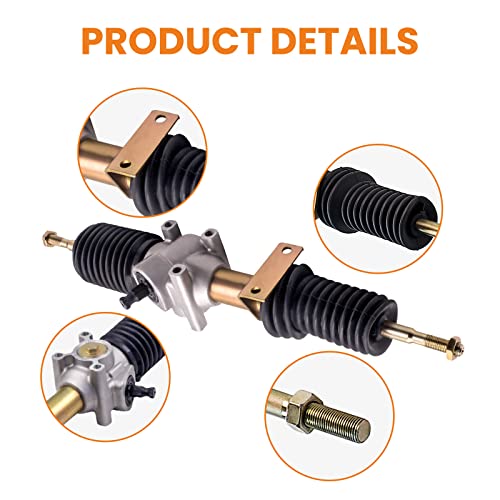 Steering Rack and Pinion with Tie Rod Ends 1823443 for Polaris - size: for RZR S 800(w/Tie Rod Ends)