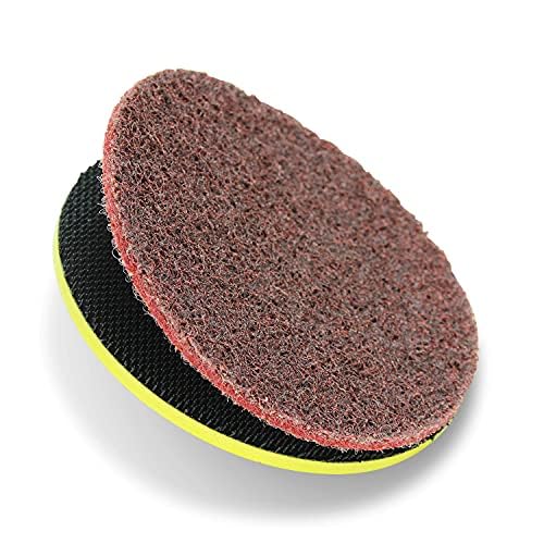 BHA 5" Hook & Loop Surface Conditioning Discs, Red (Medium) - 10 Pack - size: Red (Medium)