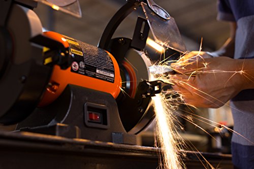 WEN 4276 2.1-Amp 6-Inch Bench Grinder with Flexible Work Light - style: Single Speed