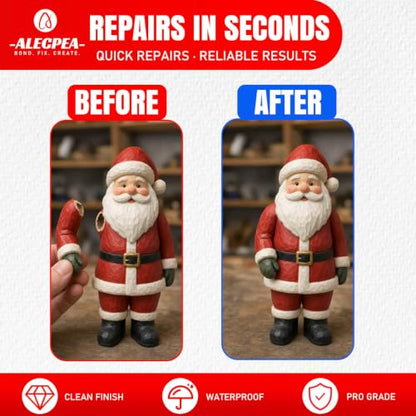 ALECPEA Wood Glue, Thick CA Glue for Wood, 30g with 3 Droppers - color: Wood Glue