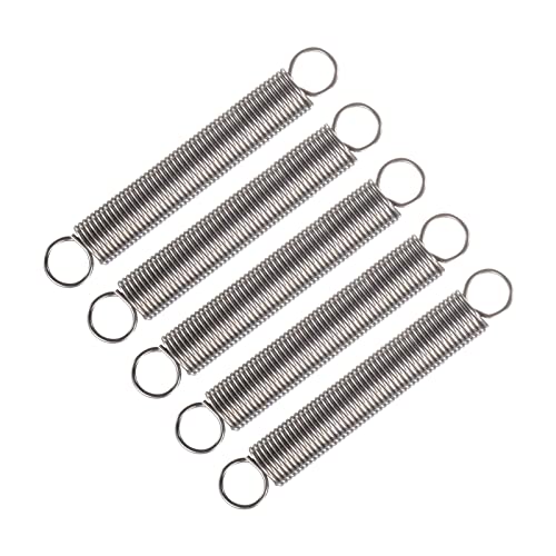 METALLIXITY Extension Spring (1x10x70mm/0.04"x0.4"x2.76") 5Pcs, 304 Stainless Steel Tension Spring Wire - for Home Repair Construction Machinery - size: 0.04"x0.4"x2.76"