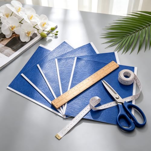 3D Printer Hot Bed Type, 5Pcs 3D Printer Sticker Tape, Strong Adhesion Masking Tape for Engraving, Blue 3D Printer Masking Paper for Printers Hot Bed Plate, 210x200 mm