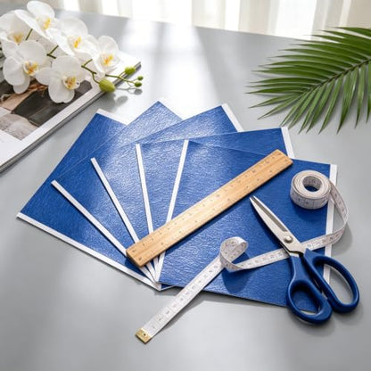 3D Printer Hot Bed Type, 5Pcs 3D Printer Sticker Tape, Strong Adhesion Masking Tape for Engraving, Blue 3D Printer Masking Paper for Printers Hot Bed Plate, 210x200 mm