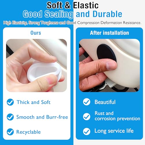 8 Pcs 26 mm/1 in Silicone Rubber Plug for 25-26mm Round Hole - style: 26mm(1"), 8 PCS