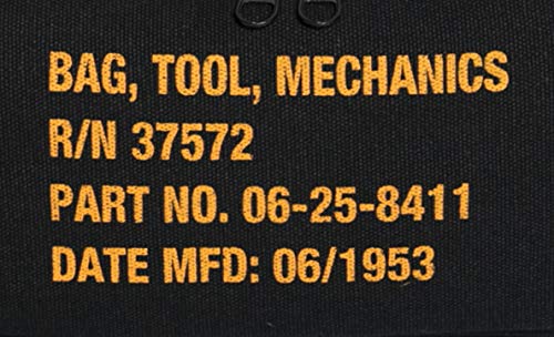 Rothco Mechanics Tool Bag, Heavy‑Duty Canvas Tool Organizer with Zipper Pockets, Compact Portable Tool Storage (Black) - color: Black