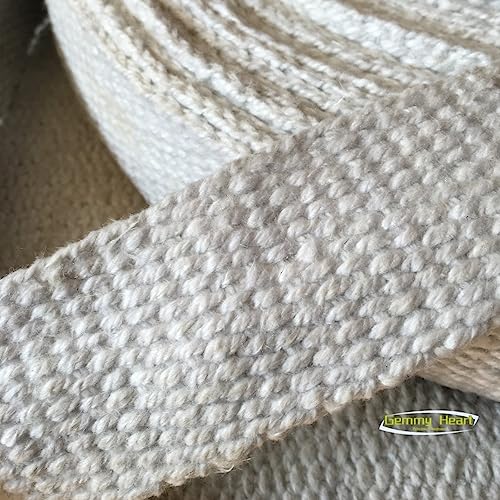 Customized Pipe Fireproof and Heat Insulation Tape Ceramic Fiber Tape Flat Rope Cloth Belt for Exhaust Pipe 5 Meters 2mmx30mmx5000mm
