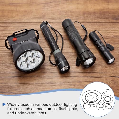 uxcell 2Pcs AS-443 Nitrile Rubber O-Rings 7-1/2" ID 8" OD 1/4" W Black - size: 7-1/2" ID 8" OD 1/4" Width