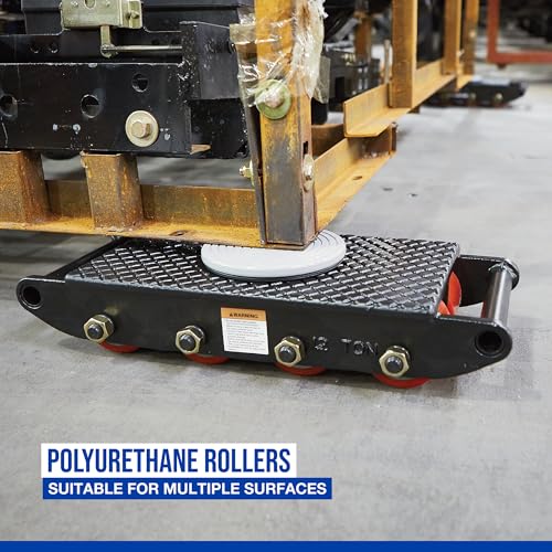 Strongway Machinery Mover, 26,400-Lb. Capacity, 8 Rollers
