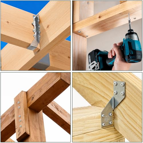 FMhotu #9 x 1-1/2" Heavy Duty Joist Hanger Screws - size: 1-1/2 Inch