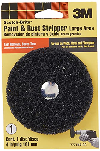 3M 7771 Paint and Rust Stripper Brush, 4" Diameter