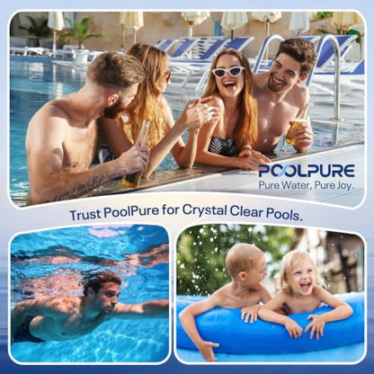 POOLPURE CC100 Pool Filter Replaces Pentair CCRP100, R173215, PAP100, 1Pack