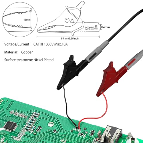 13 in 1 Professional Electrical Test Leads with Soft Case