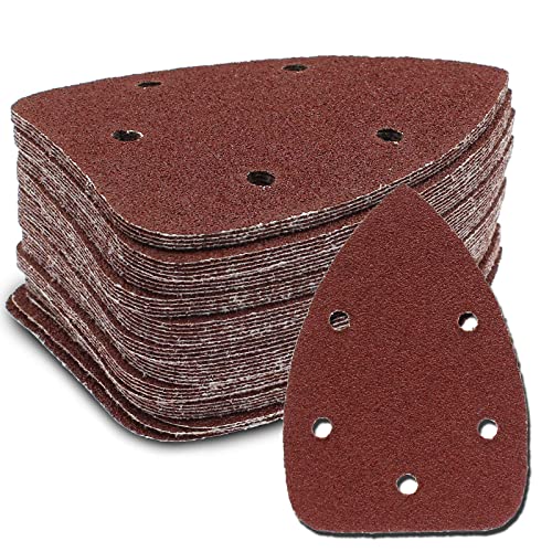 Mouse Detail Sander Sandpaper, 240 Grit, 50 Pcs - size: 240 Grit - 50 Pcs
