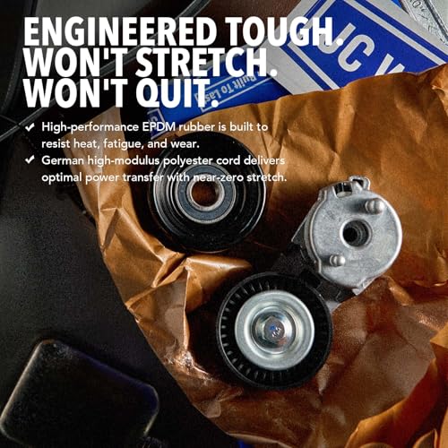JC Whitney Engine Serpentine Drive Belt Kit
