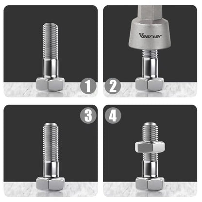1/8"-3/4" External Chamfer Drill Bit, Bolt Deburring Tool for Metal