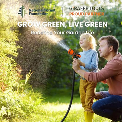 Giraffe Tools Garden Hose 10ft x 5/8", Short Water Hose - size: 10FT Male Female