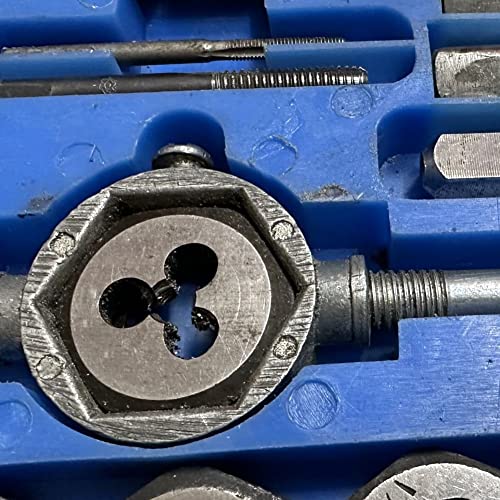 Utoolmart Hex Rethreading Die, M5 x 0.8 Pitch, Carbon Steel Thread Die, Hex Rethreading Die Machine Thread Die, Hexagon Taper Pipe Die, 1 Pcs - size: M5×0.8 Standard Teeth