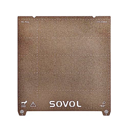 Sovol SV06 Plus Flex Steel Platform w/PEI Surface Magnetic Sheet 310x320mm - style: For SV06 Plus/SV04