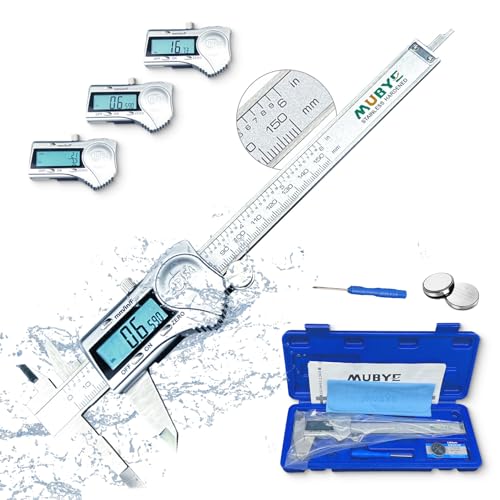 Digital Caliper Micrometer Measuring Tool, 6 Inch /150mm