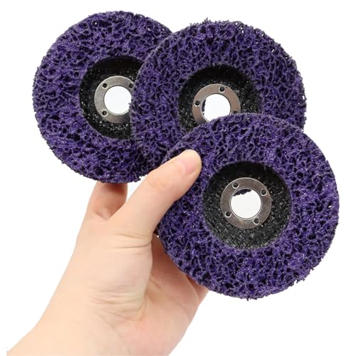 Nakkaa 20 Pack 4" x5/8" Strip Discs Stripping Wheel for Angle Grinder Clean - size: 4" x 5/8" (Pack of 2)