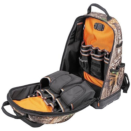 Klein Tools 62800BPCAMO Backpack Tool Bag, 40 Pockets, Camo - style: Full-Size Camo