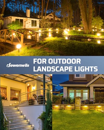 DEWENWILS 60W Low Voltage Landscape Transformer with Photocell Sensor