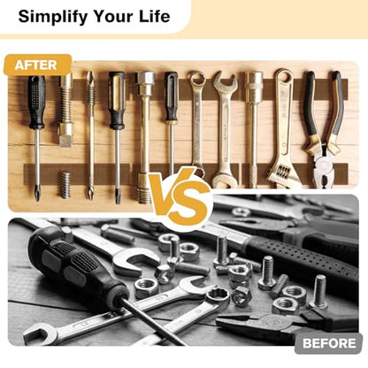 SummerBrite Hook and Loop Strips with Adhesive, Brown, 1 x 5 in, 20 Pairs - color: Brown, size: 1x5 IN 20 Pairs