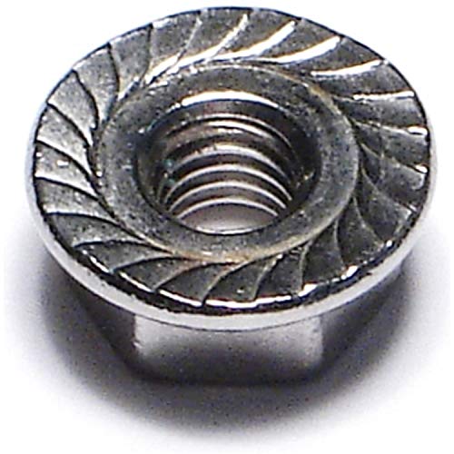 Hard-to-Find Fastener 014973181642 Serrated Lock Nuts, 10-32, Piece-15 - size: 10-32"