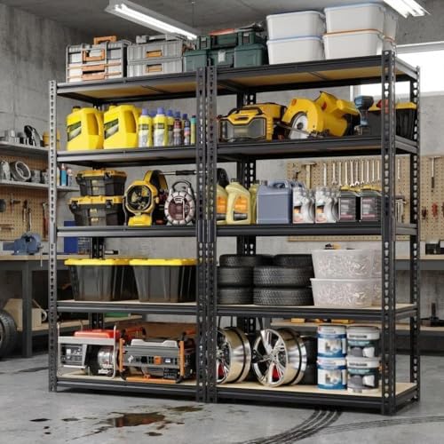 Garvee Heavy Duty Garage Storage Shelves, 40" W x 20" D x 72" H