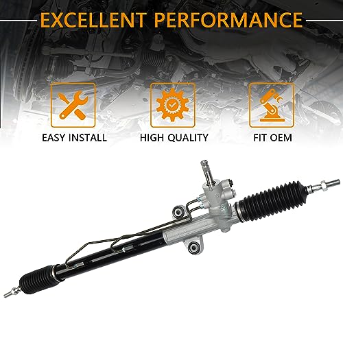 BRTEC Power Steering Rack and Pinion for Honda Accord 1998-2002, for Honda Accord 2000-2002, for Acura CL 2001-2003 Hydraulic Power Steering Rack and Pinion (Not for Manual) - color: 26-1797
