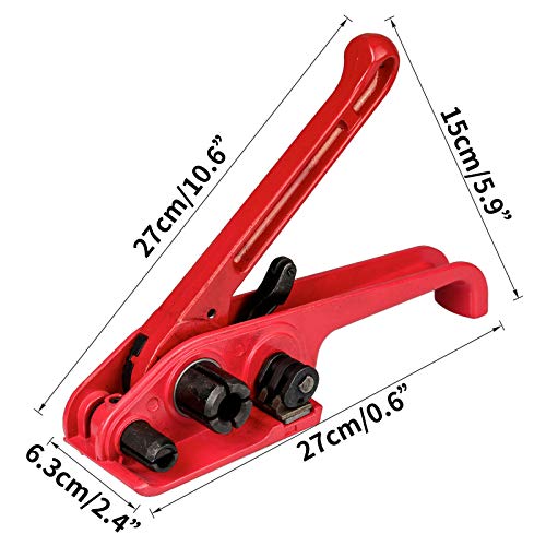 Heavy Duty Manual 4 in 1 PET/PP Manual Strapping Tools for 1/2-3/4" Belt