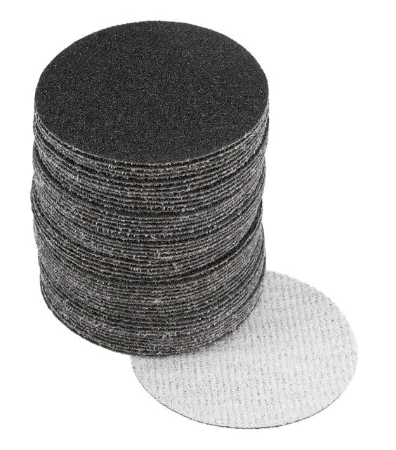 2-Inch Wet or Dry Sandpaper Sanding Paper disc Sanding Discs 100 Grit 50 Pcs - size: 50Pcs 2-inch 100 Grit