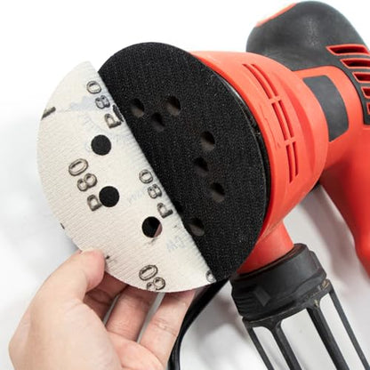100 Pcs 5 inch Wet Dry Sanding Discs 240 Grit 8 Hole Hook and Loop - style: 100 Pcs-240 Grit