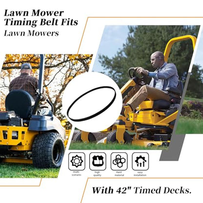 954-04167 Lawn Mower Deck Timing Belt,Length 59.52",Width 0.787"