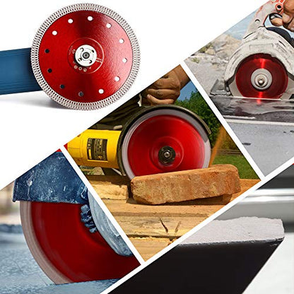 6 Inch Super Thin Diamond Tile Blade for Cutting Porcelain Tile Granite Marble Brick - size: 6"-1pc