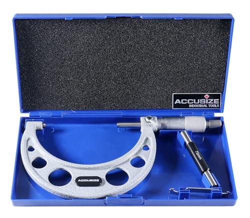 Accusize Outside Micrometer, 75-100mm x 0.01mm, EG00-0100 - size: 75-100mm