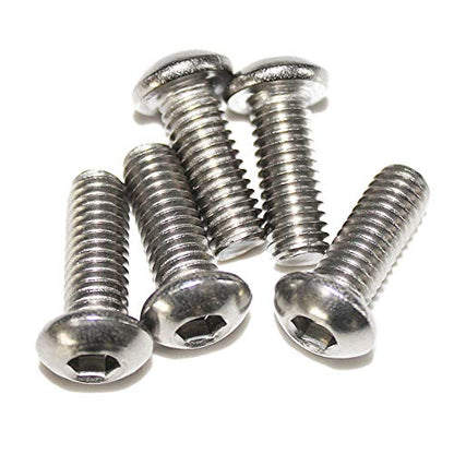 Fullerkreg M6-1.0 x 16 mm Button Head Socket Cap Screws - size: M6 x 16mm